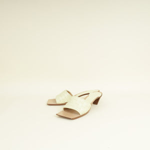 Bottega Veneta Butter Yellow Ravello Sandals 39.5