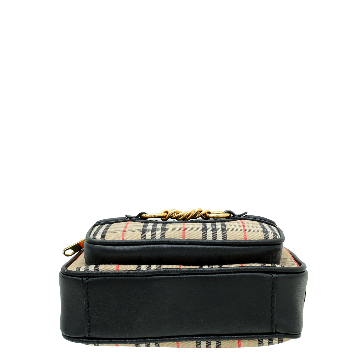 Burberry Bicolor 1983 Knight Check Link Chain Crossbody Bag