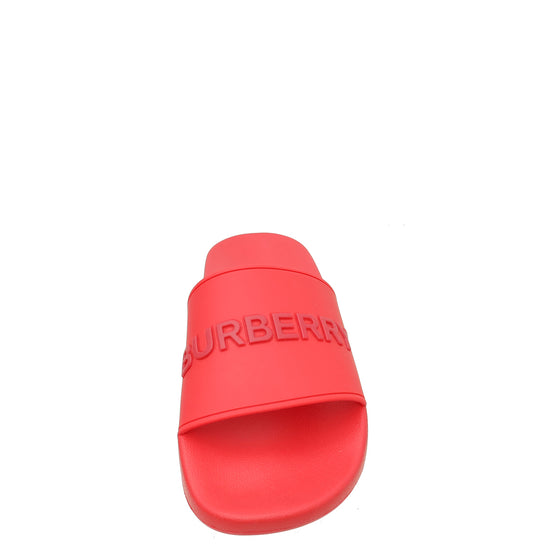 Burberry Red Logo Slide Pool Sandal 46