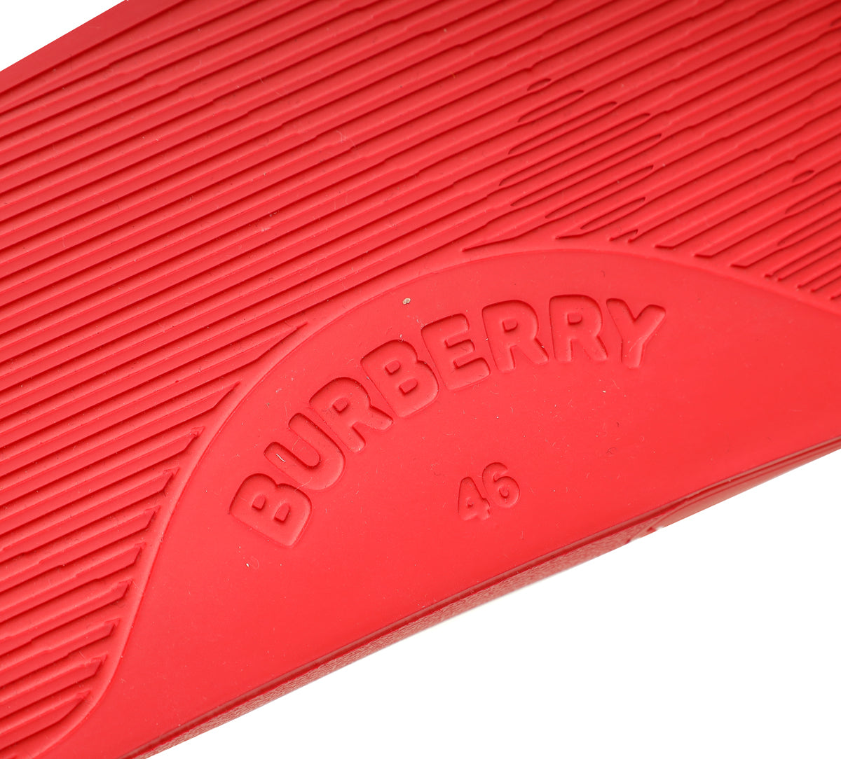 Burberry Red Logo Slide Pool Sandal 46