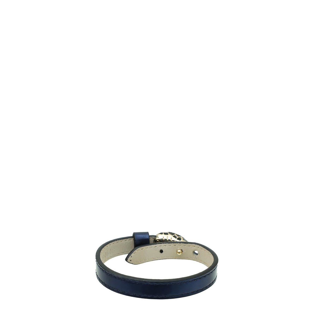 Bvlgari Metallic Dark Blue Serpenti Forever Bracelet-Bvlgari-THE CLOSET