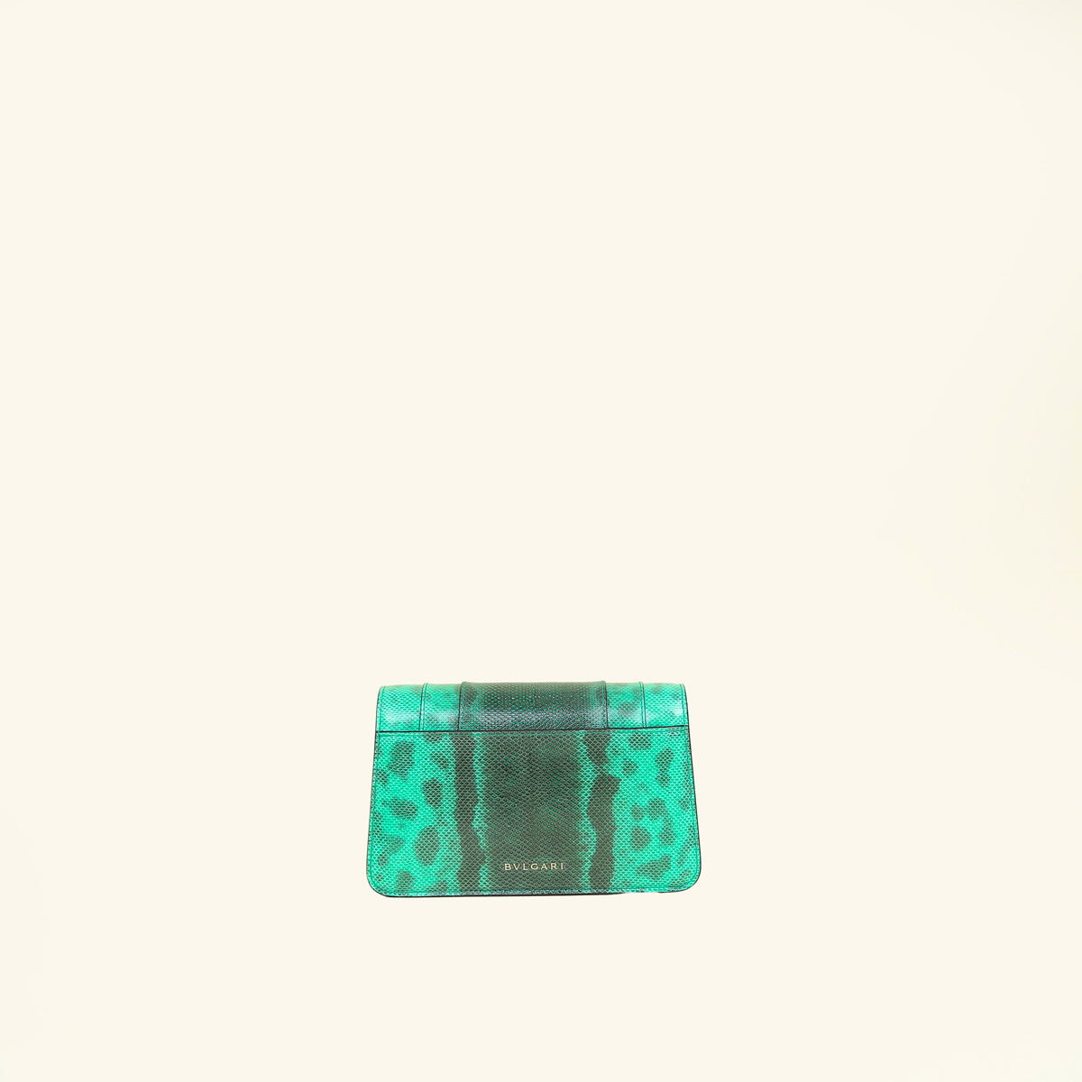Bvlgari Green Serpenti Forever Chain Wallet-Bvlgari-THE CLOSET