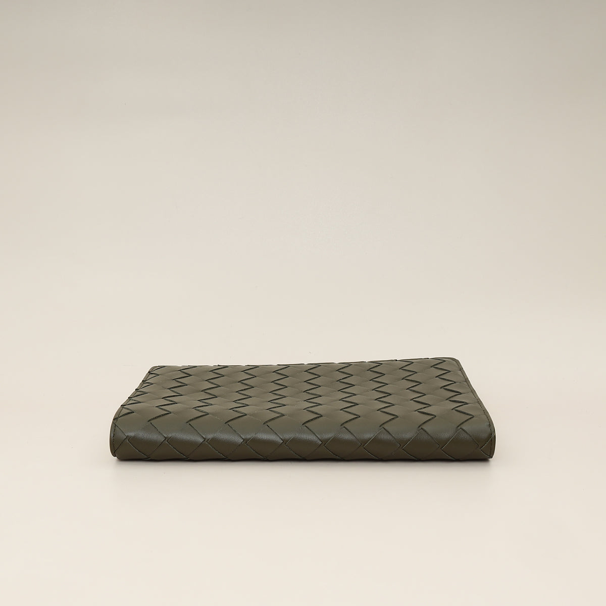 Bottega Veneta Kaki Intrecciato Notebook Medium Cover-Bottega Veneta-THE CLOSET