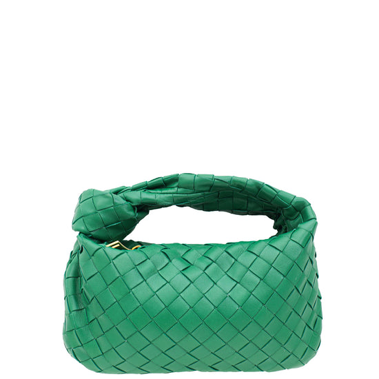 Bottega Veneta Parakeet Intrecciato Nappa Mini Jodie Bag