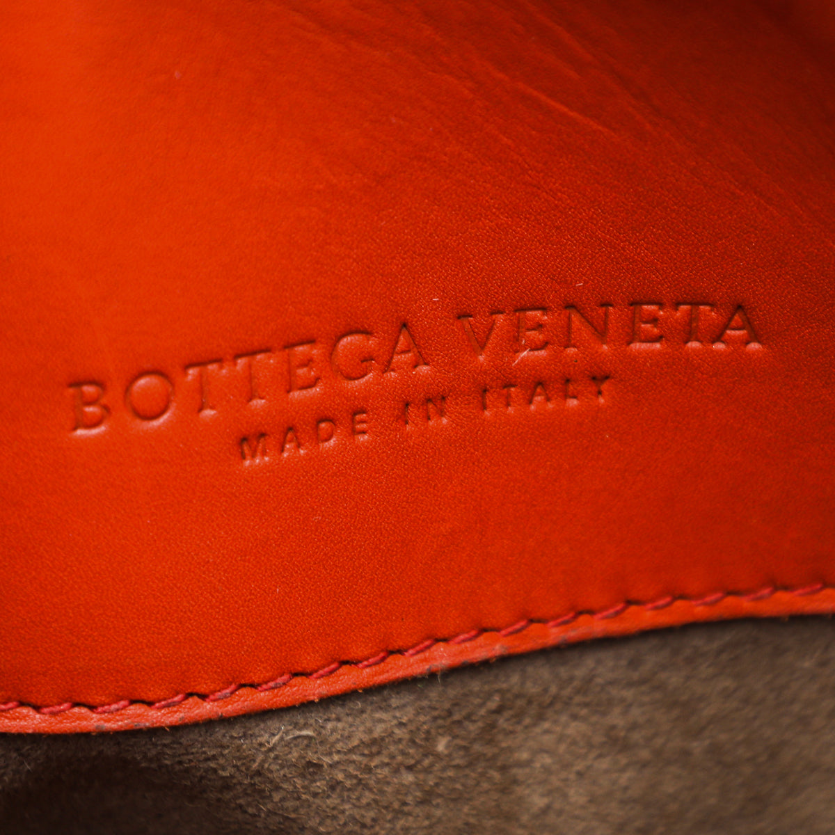 Bottega Veneta Coral Intrecciato Nappa Roma Mini Bag