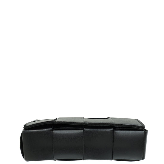 Bottega Veneta Black Cassette Convertible Belt Bag-Bottega Veneta-THE CLOSET