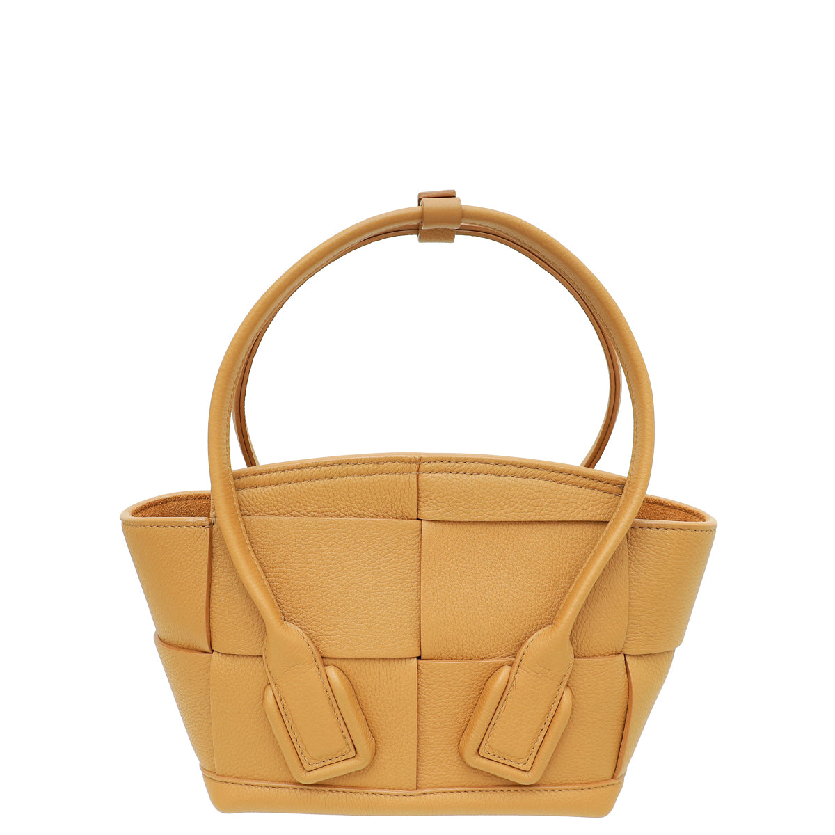 Bottega Veneta Brown Mini Arco Tote Bag-Bottega Veneta-THE CLOSET