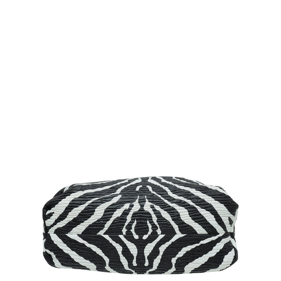 Bottega veneta clearance zebra pouch