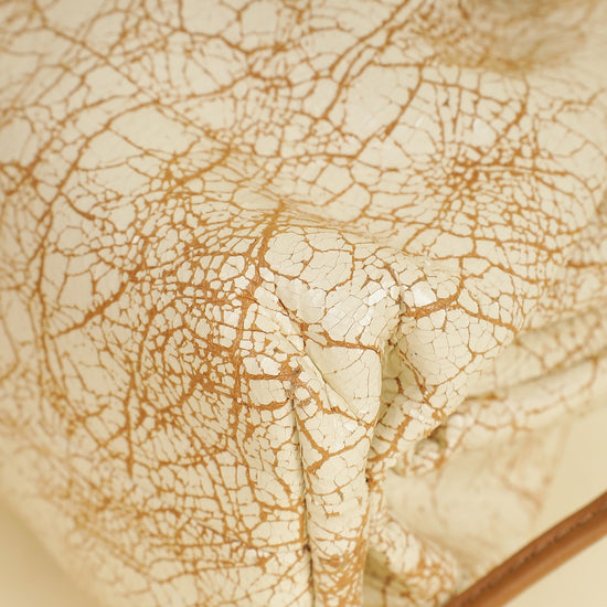 Bottega Veneta Zabaione Crackled The Mini Pouch