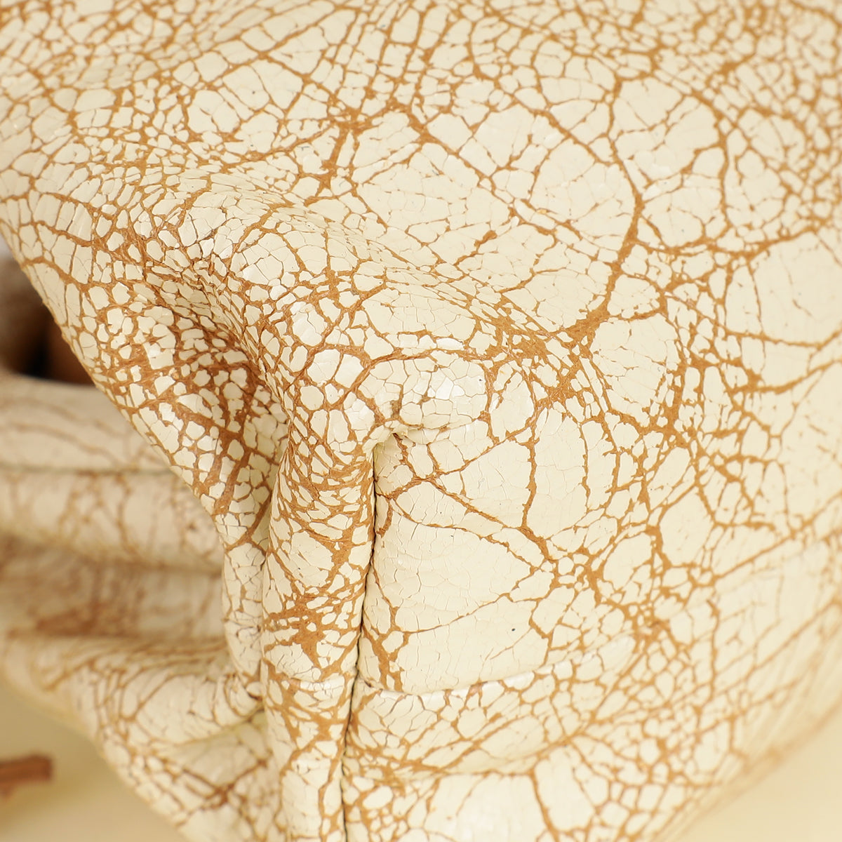 Bottega Veneta Zabaione Crackled The Mini Pouch