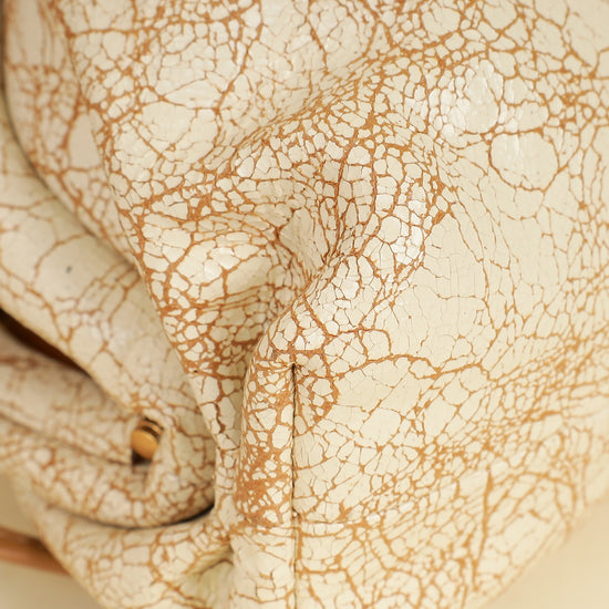 Bottega Veneta Zabaione Crackled The Mini Pouch