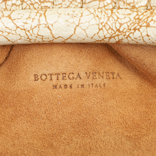 Bottega Veneta Zabaione Crackled The Mini Pouch