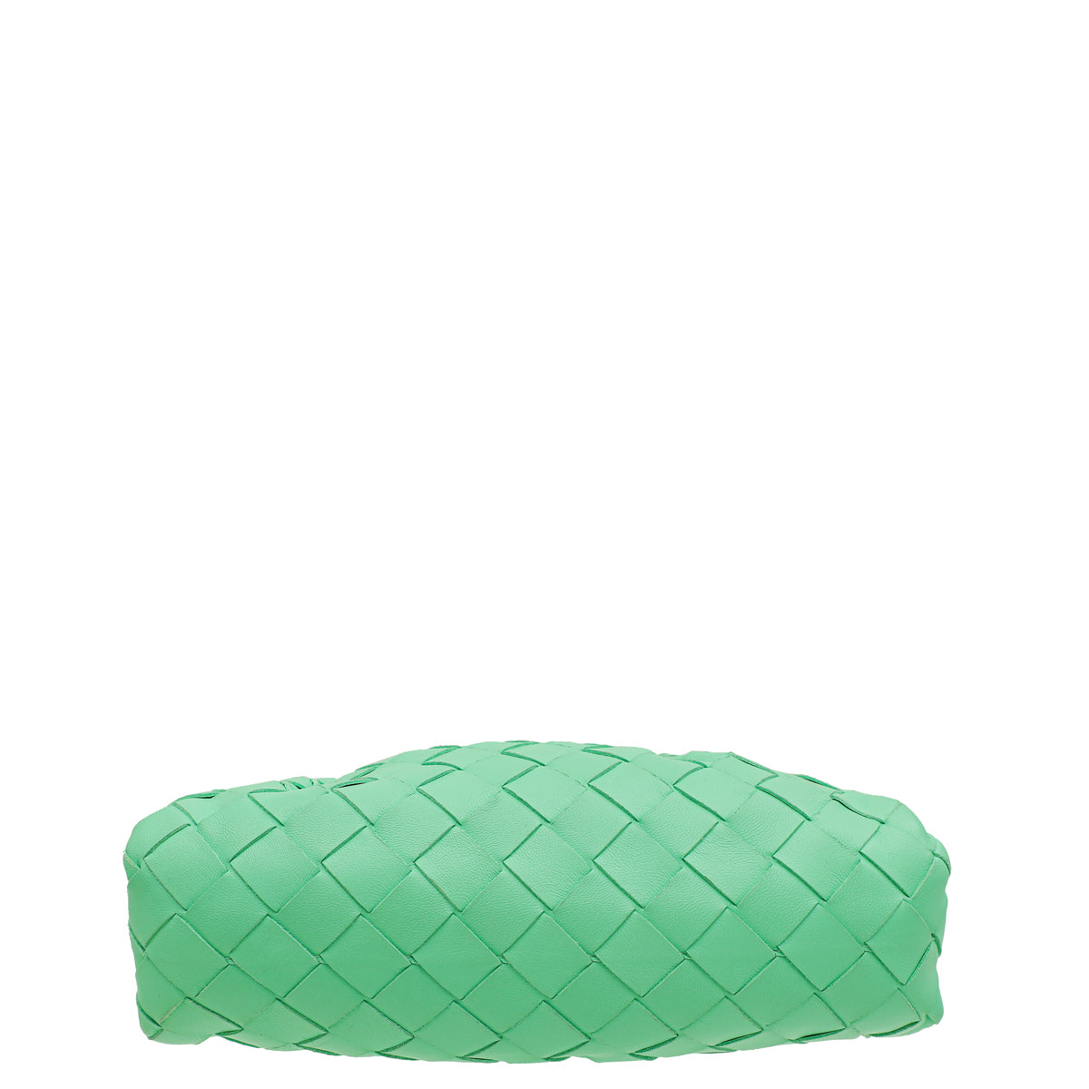 Bottega Veneta Light Green Intrecciato Napa Mini Pouch