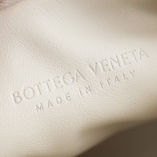 Bottega Veneta White Intrecciato Mini Jodie Bag-Bottega Veneta-THE CLOSET