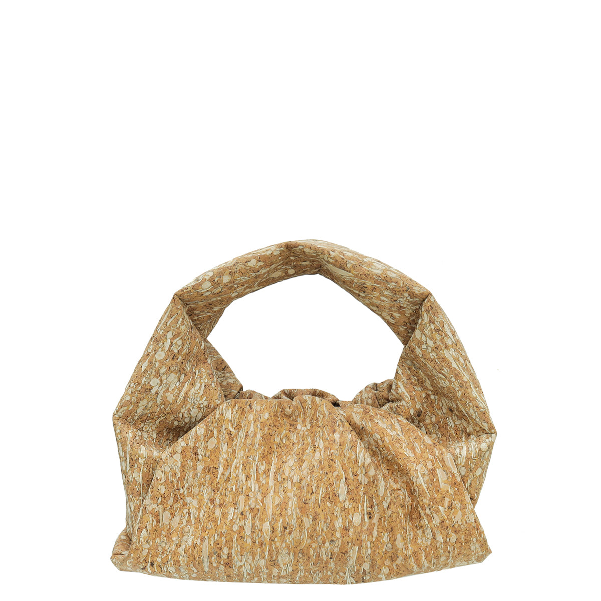 Bottega Veneta Natural Cork The Shoulder Pouch-Bottega Veneta-THE CLOSET