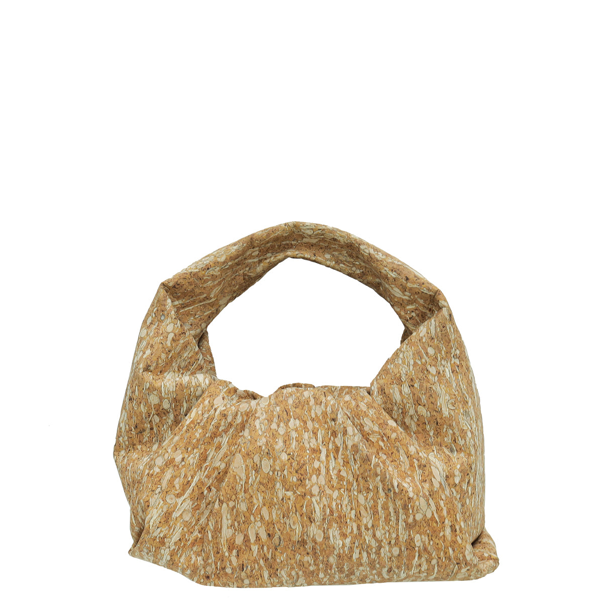 Bottega Veneta Natural Cork The Shoulder Pouch-Bottega Veneta-THE CLOSET
