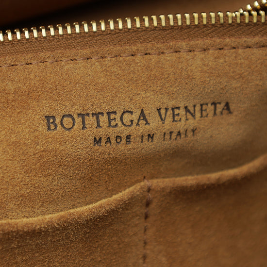 Bottega Veneta Burgundy French Arco Medium Bag