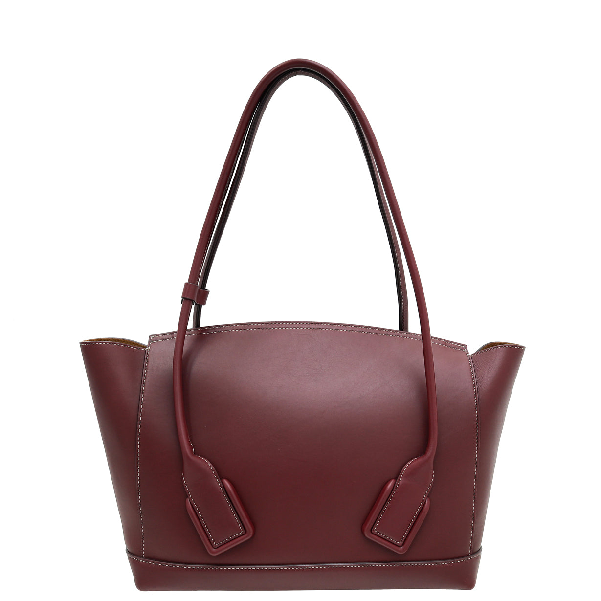 Bottega Veneta Burgundy French Arco Medium Bag-Bottega Veneta-THE CLOSET