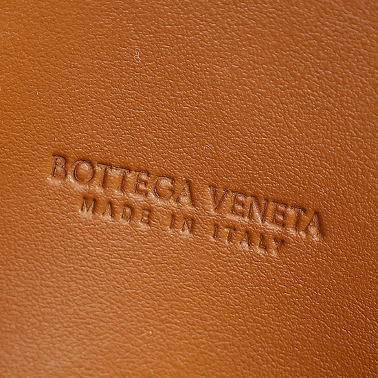 Bottega Veneta Brown Andiamo Clutch