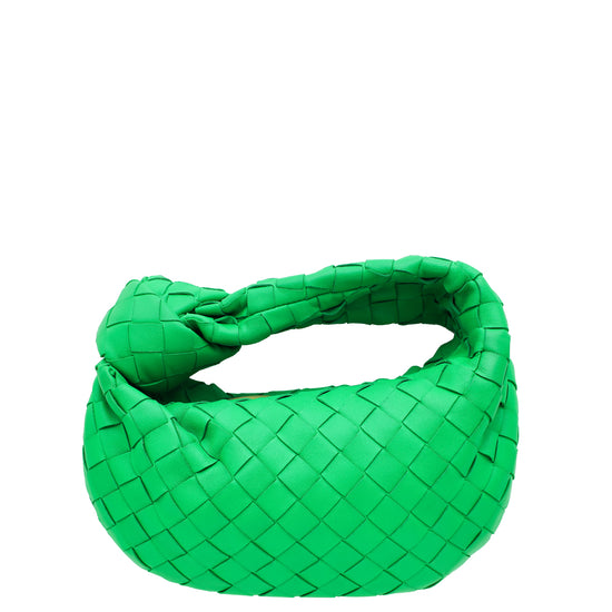 Bottega Veneta Parakeet Intrecciato Nappa Mini Jodie Bag