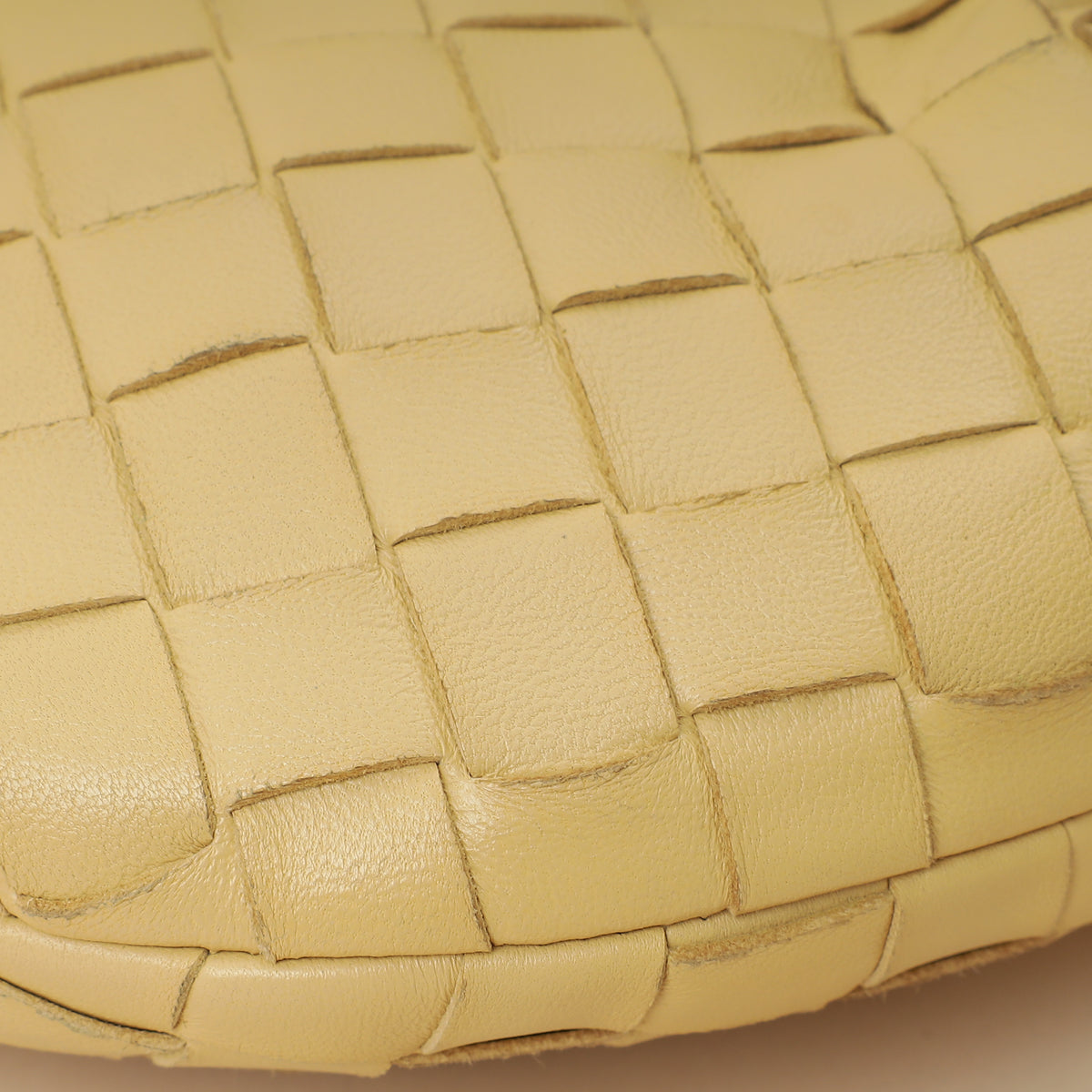 Bottega Veneta Beige Intrecciato Nappa Jodie Mini Bag-Bottega Veneta-THE CLOSET