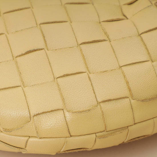 Bottega Veneta Beige Intrecciato Nappa Jodie Mini Bag-Bottega Veneta-THE CLOSET