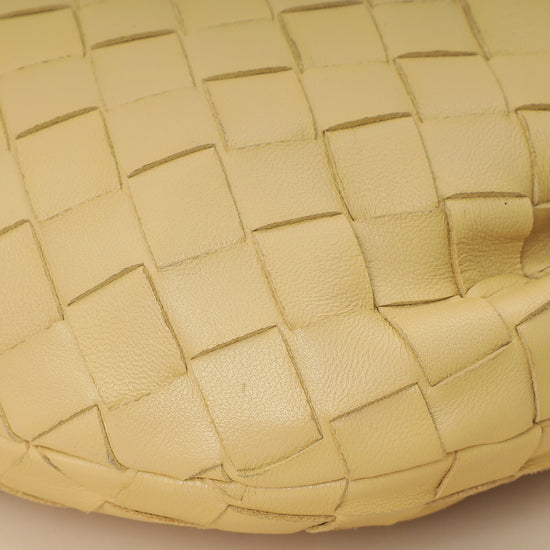 Bottega Veneta Beige Intrecciato Nappa Jodie Mini Bag-Bottega Veneta-THE CLOSET