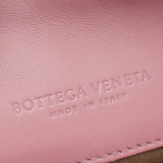 Bottega Veneta Mauve Intrecciato Nappa Olimpia Small Shoulder Bag