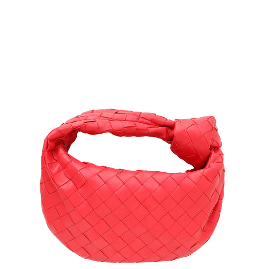 Bottega Veneta Redstone Intrecciato Nappa Mini Jodie Bag