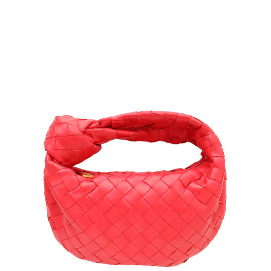 Bottega Veneta Redstone Intrecciato Nappa Mini Jodie Bag