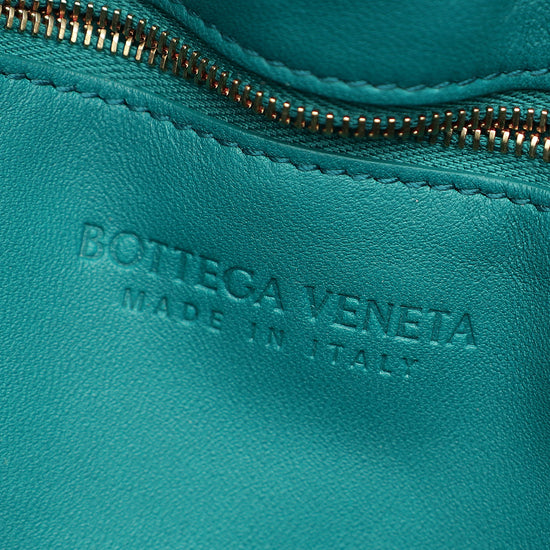 Bottega Veneta Teal Padded Cassette Bag-Bottega Veneta-THE CLOSET