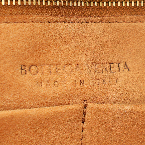 Bottega Veneta White Arco Medium Tote Bag