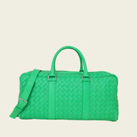 Bottega Veneta Parakeet Intrecciato Duffle Bag