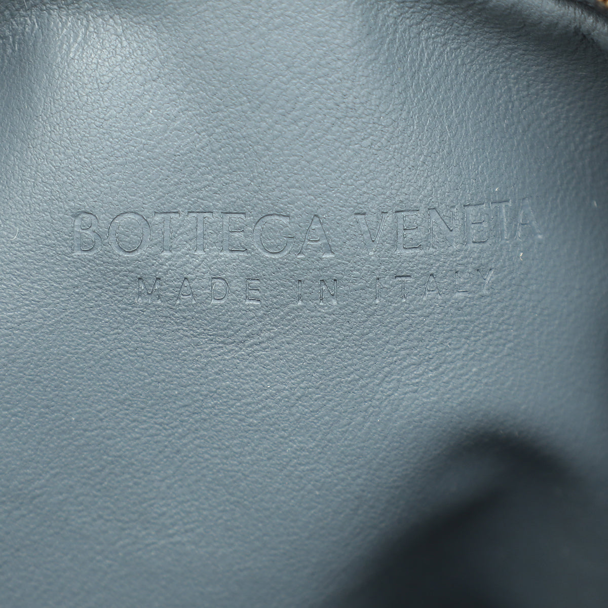 Bottega Veneta Grey Intrecciato Nappa Mini Jodie Bag