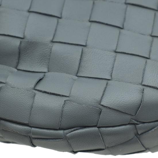 Bottega Veneta Grey Intrecciato Nappa Mini Jodie Bag