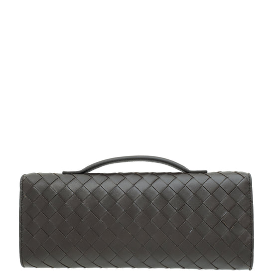Bottega Veneta Fondant Intrecciato Andiamo Clutch