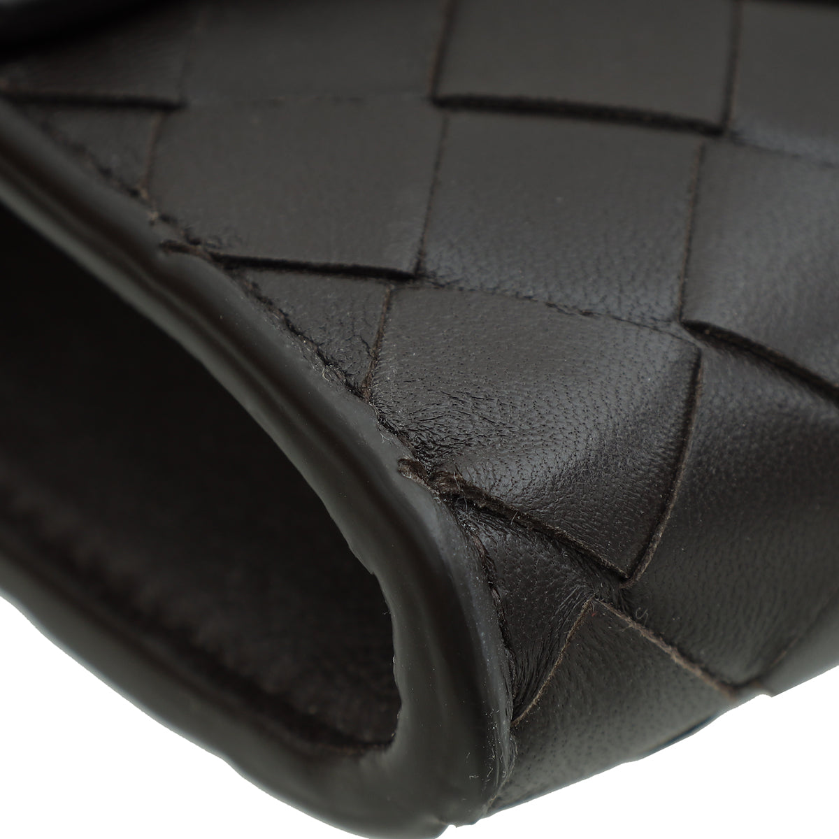 Bottega Veneta Fondant Intrecciato Andiamo Clutch