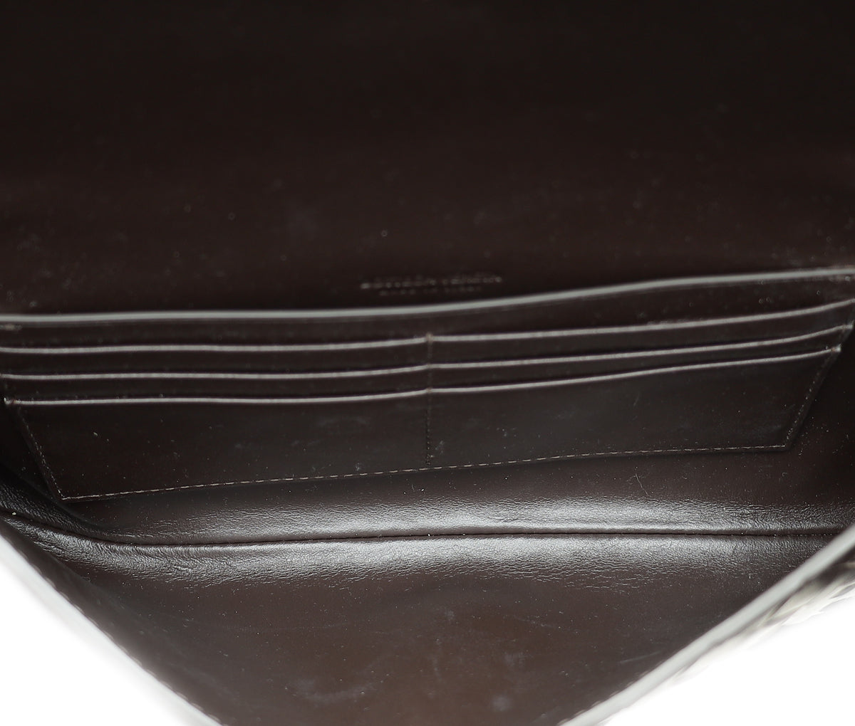 Bottega Veneta Fondant Intrecciato Andiamo Clutch