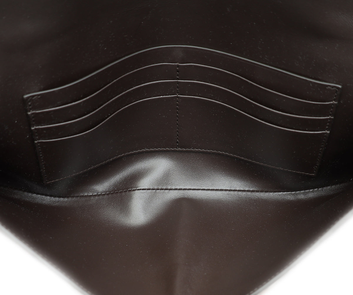 Bottega Veneta Fondant Intrecciato Nappa Long Andiamo Handle Clutch