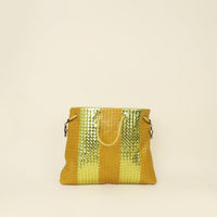 Bottega Veneta Bicolor Intrecciato Drawstring Tote Bag