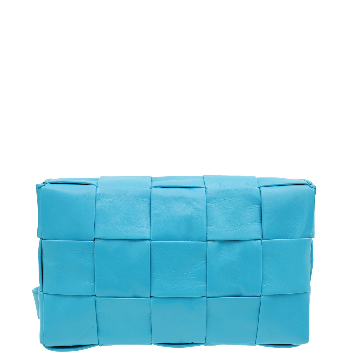 Bottega Veneta Pool Paper Intreccio Cassette Small Crossbody Bag-Bottega Veneta-THE CLOSET