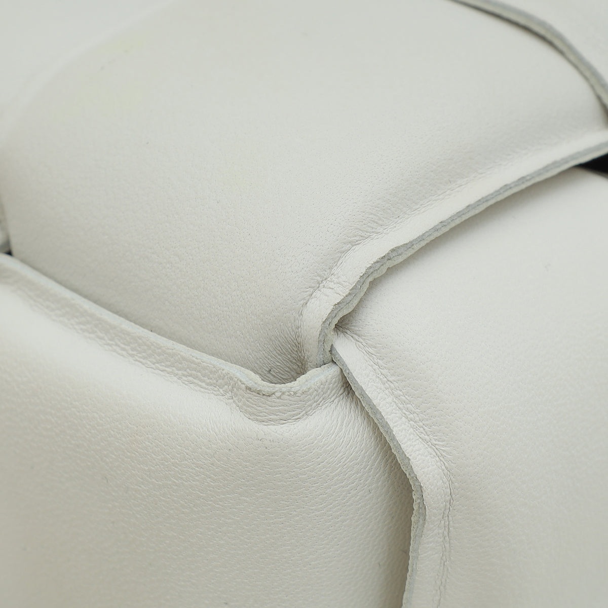 Bottega Veneta Chalk Padded Cassette Medium Bag-Bottega Veneta-THE CLOSET