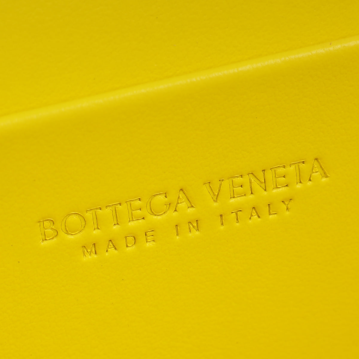 Bottega Veneta Sulfur Bang Bang Vanity Case