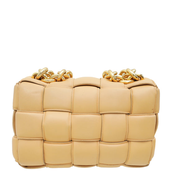 Bottega Veneta Almond Padded Chain Cassette Bag