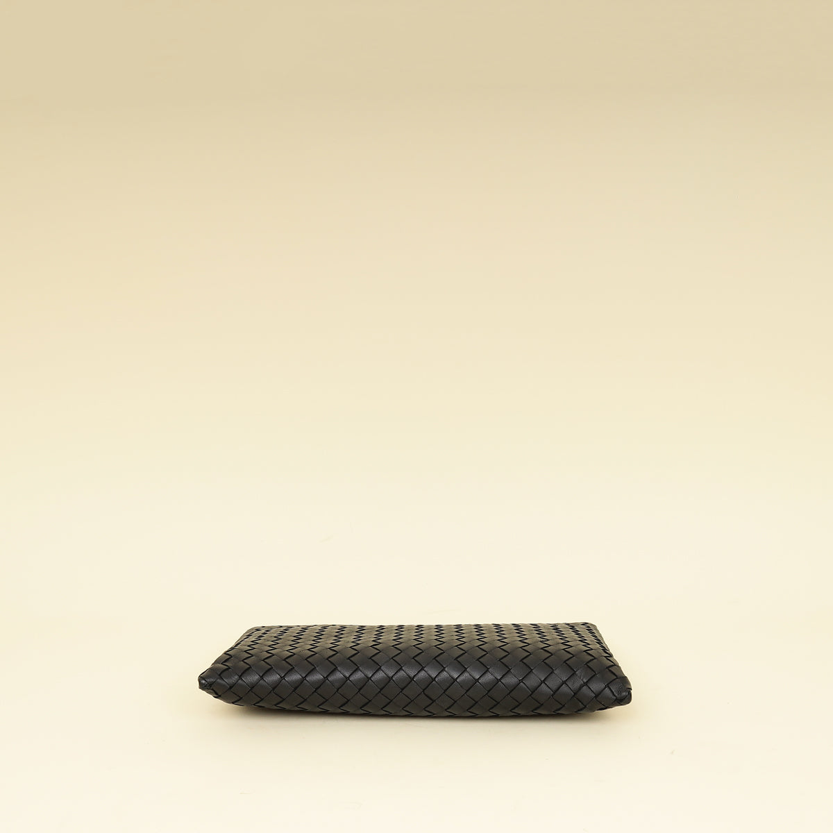 Bottega Veneta Black Intrecciato Pouch-Bottega Veneta-THE CLOSET