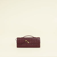 Bottega Veneta Barolo Intrecciato Andiamo Clutch