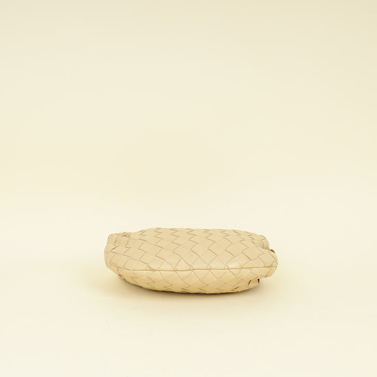 Bottega Veneta Beige Intrecciato Nappa Jodie Mini Bag