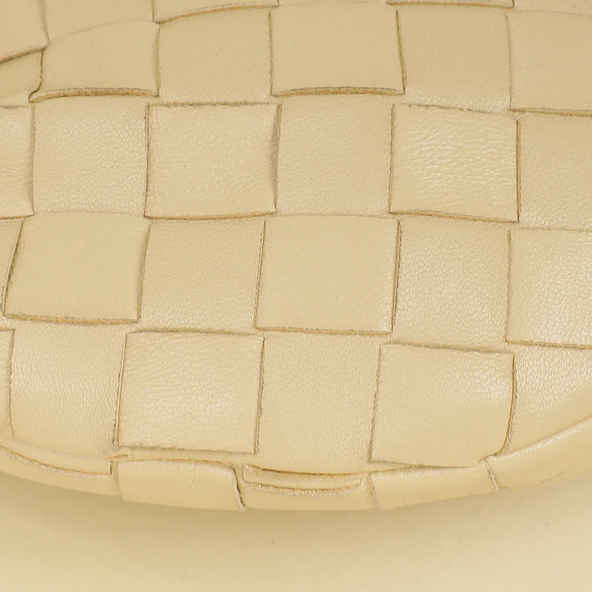Bottega Veneta Beige Intrecciato Nappa Jodie Mini Bag