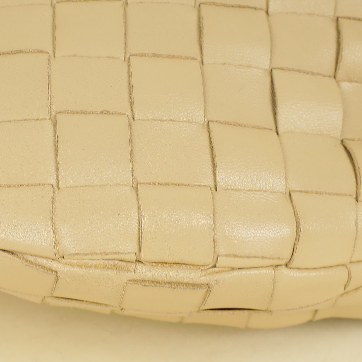 Bottega Veneta Beige Intrecciato Nappa Jodie Mini Bag