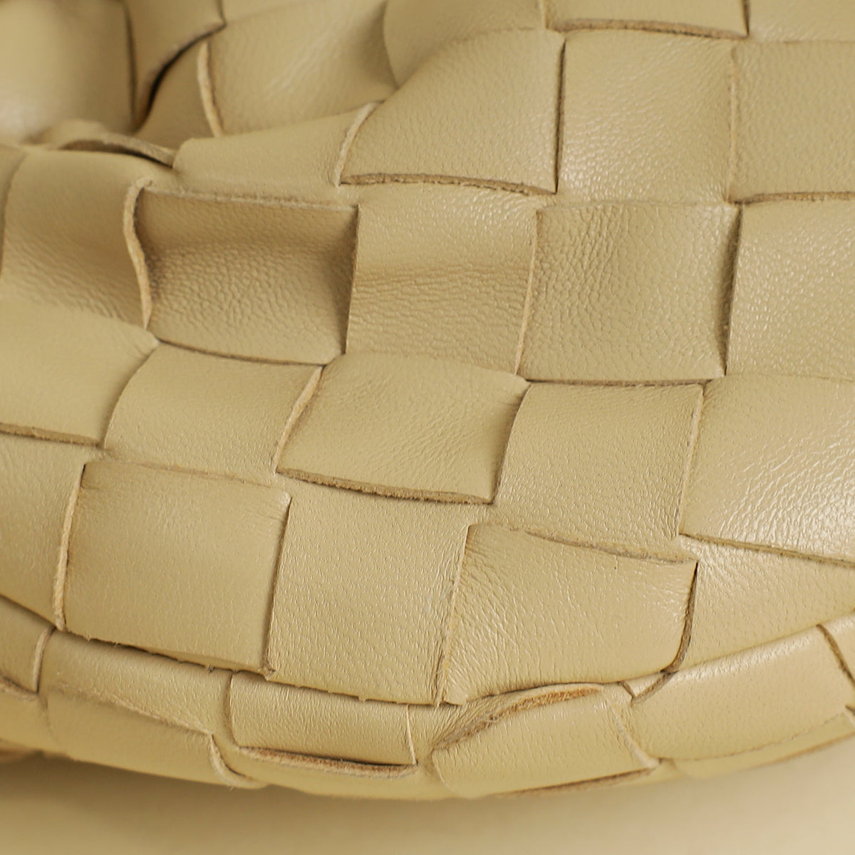 Bottega Veneta Beige Intrecciato Nappa Jodie Mini Bag